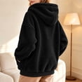 thumbnail image 6 of Christmas Reindeer Pet Carrier Hoodie, Teddy Dog Pocket Sweatshirt with Head Window for Women, 6 of 7