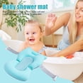 thumbnail image 2 of Almohadilla de baño portátil Shakven de viaje para bebés con alfombra de baño suave, 2 of 9