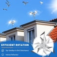 thumbnail image 2 of Repelente de Pájaros Reflectante para Palomas, Gorriones y Pájaros Carpinteros. Decoración de Jardín con Energía Eólica., 2 of 5