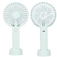 thumbnail image 4 of Green Parallel Wind Fan Mini USB Charging Mute Outdoor Handheld Fan with Base for Outdoor, 4 of 10
