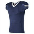 thumbnail image 4 of Alleson Athletic Pro Flex Cut Belt Length Football Jersey 754 Charcoal/ White 3XL, 4 of 8