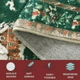 thumbnail image 4 of Christmas Deer Santa Long Rug — Festive Soft & Washable Holiday Carpet Cozy Santa Christmas Trees and Snowflakes Holiday Runner Rug for Kitchens Hallways Entryways and Valentines Decor, 4 of 8