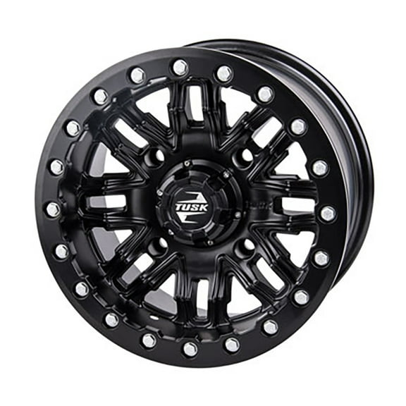 Nebo Beadlock Wheel 14x7 4.0 + 3.0 Matte Black 4/137 Compatible With Tracker SVX 1000 2020
