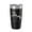 Black, variant on Bayou D'Arbonne Lake Map Tumbler Travel Mug Insulated Laser Engraved Coffee Cup Louisiana 20 oz Coral