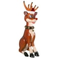 thumbnail image 3 of Design Toscano Santa's Giant Red-Nosed Christmas Reindeer Statue, 3 of 9