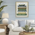 thumbnail image 3 of Stupell Industries Rustic Lodge Lake Living Books Gold Floating Frame Canvas Art, 25 x 31, by Giao Williams, 3 of 8