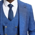 thumbnail image 6 of A. Smith Clothiers Hybrid Fit 3-Piece Men’s Suit Jacket and Pant Set, 6 of 6