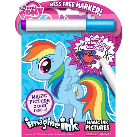 Bendon Magic Ink Pictures Imagine Ink Game Book with Mess Free Marker (Spider-Man)