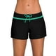 thumbnail image 1 of Traje de Baño Advancent Banda Ajustable Pantalones Cortos Secado Rápido Verde Negro XXL, 1 of 6