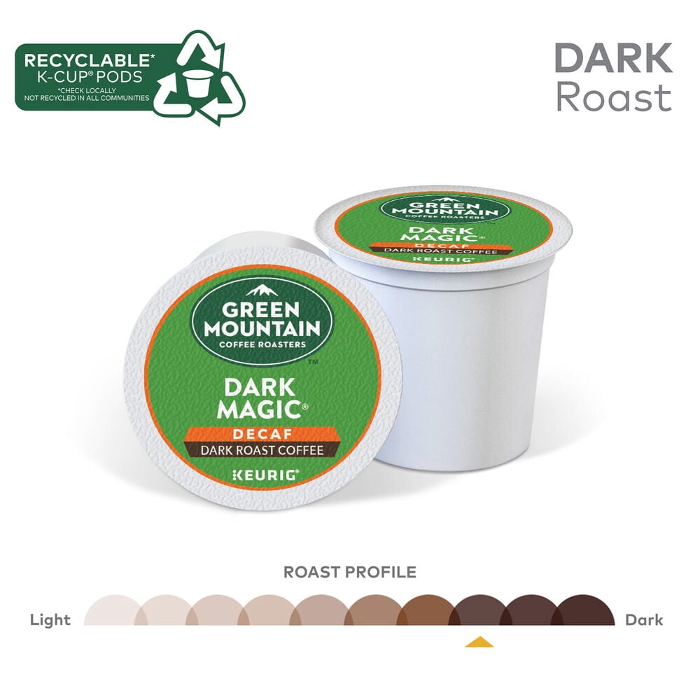 Coffee Dark Magic Decaf, Keurig K-Cup Pod, Dark Roast, 48 Count