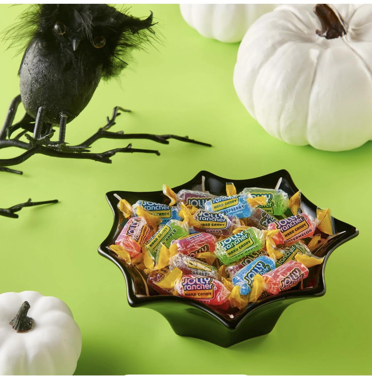 CLASSIC ORIGINAL JOLLY RANCHER HARD CANDY | 3 LBS Bag Of JOLLY RANCHER Assorted Hard Candy With Watermelon, Green , Cherry, Grape And Blue Raspberry Fruit Flavors | Include Sameday Shippers Brand
