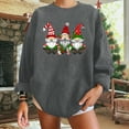 thumbnail image 5 of Towmus Christmas Sweaters for Women Funny Festive Womens Christmas Old Men Sweaters Loose Fit Cute Winter Long Sleeve Tops Casual Pullover Shirts, 5 of 6
