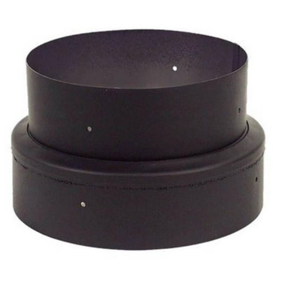 Selkirk 2736B 7 to 6 in. No Crimp Black Adapter