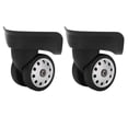 thumbnail image 6 of 1 Pair A88 Porous Wheel Suitcase Luggage Replacement Casters for Travel Bags Large SizeLarge Black, 6 of 8