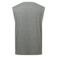 thumbnail image 5 of Men's Summer Fitness Tank Top Broad Shoulder Loose Fit Breathable Workout Running Gym Vest Men's Tops T-Shirt Casual Crew Neck Loose, 5 of 5