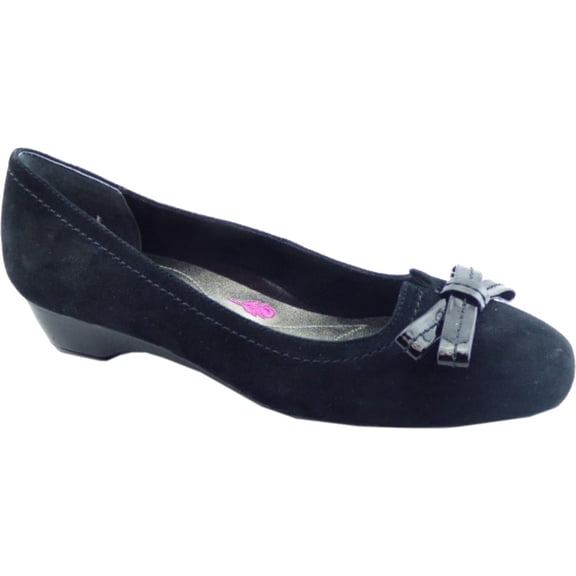 Women's Ros Hommerson Tulane Slip On Black Suede 6 SS