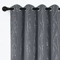 thumbnail image 4 of Tony's collection 2PCS Blackout Curtains, Thermal Insulated Noise Reducing Window Drapes for Living Room/Patio/Yard/Sliding Glass Door, 4 of 9