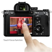 Sony a7III 24.2MP Full Frame Mirrorless Interchangeable Lens Camera + 64GB Memory & Flash a7III Accessory Bundle |Official Sony Partner|