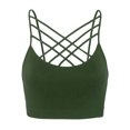 thumbnail image 2 of KOGMO Women's Lightweight Seamless Triple Criss-Cross Front Bralette (No Pad), 2 of 5