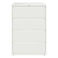 thumbnail image 2 of Hirsh 36"W 4 Drawer Metal Lateral File Cabinet Home/Office- Matte White Texture, 2 of 5