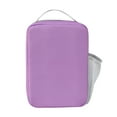 thumbnail image 3 of (2 pack) Your Zone Reusable Polyester Lunch Bag with Top Handle & Side Mesh Pocket, Pink, 3 of 6