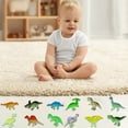 thumbnail image 7 of Mini Dinosaurs,Glow in the Dark Dinosaurs Figure Dinosaur Party Favor Cup Cake Topper Bag Filler Classroom Prize, 7 of 7
