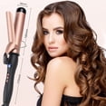 thumbnail image 2 of Rizador de pelo, rizador de pelo automático de cerámica de 38 mm, rizador de turmalina, calentamiento rápido, voltaje dual, para cabello largo y grueso, 2 of 5