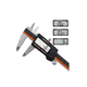 thumbnail image 1 of Calibrador Vernier Digital Lcd Pie Rey 15cm Acero Inoxidable NEGRO LINEAS ROJA S, 1 of 3