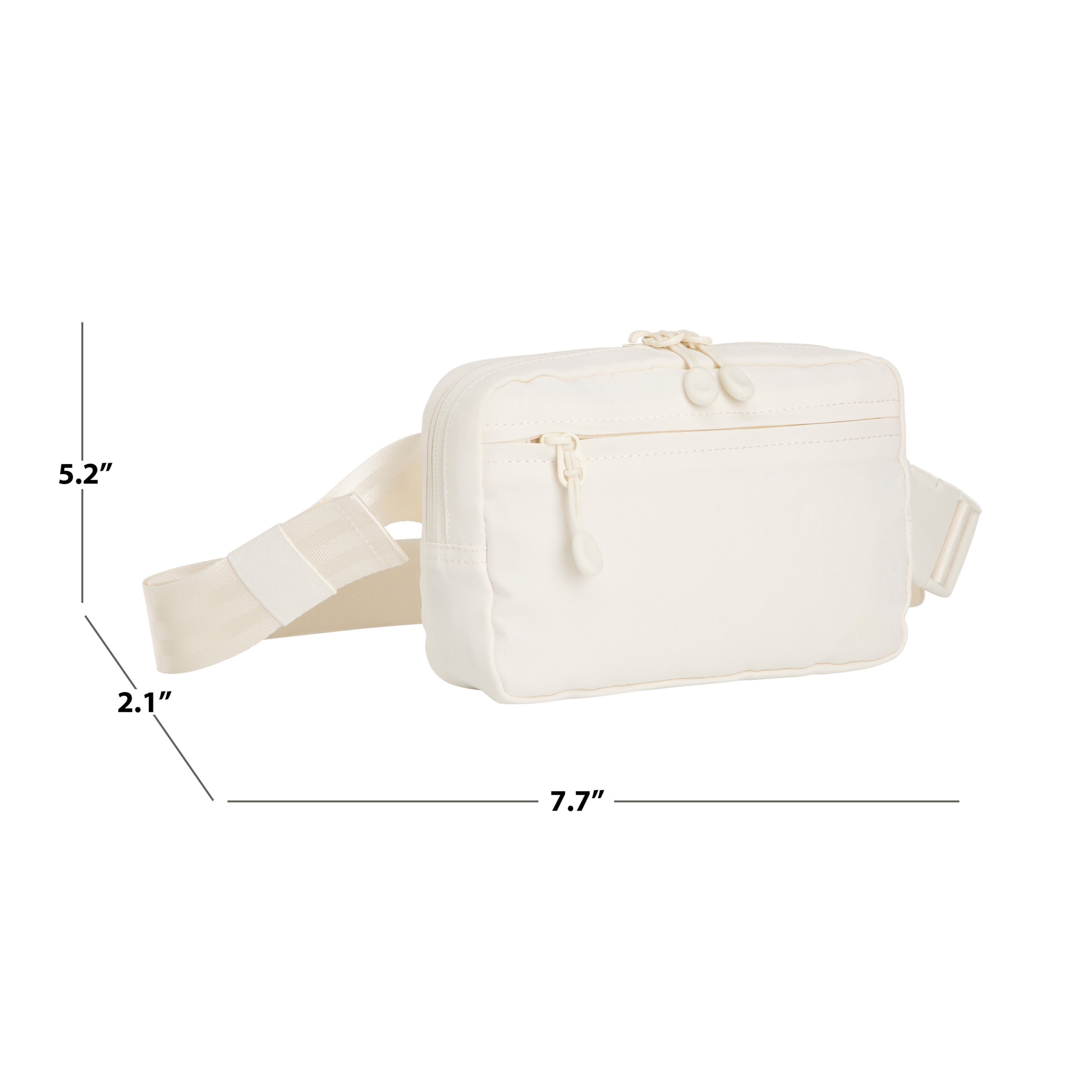 Ozark Trail Waist pack Fanny pack, Cream, Polyester, Zipper, Adult