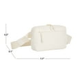 thumbnail image 4 of Ozark Trail Waist pack Fanny pack, Cream, Polyester, Zipper, Adult, on Waist, 4 of 14