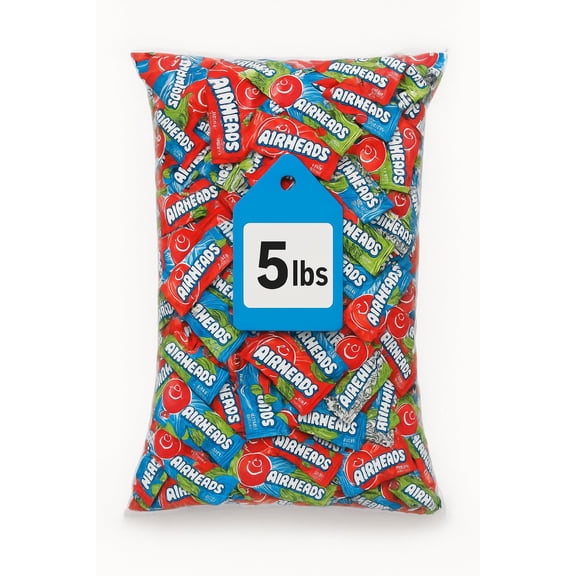 Assorted Chewy Fruit Minis – 5lb Bulk Individually-Wrapped Soft Candy Treats for Parties, Candy Bowls, Classrooms, Offices, Events