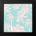 thumbnail image 2 of Urban Road 12x12 Black Modern Framed Museum Art Print Titled - Tropico Turquoise, 2 of 5
