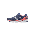 thumbnail image 2 of Mizuno Women's Wave Rider 21 Running Shoe, Size 7.5, Patriot Blue-White (5I00), 2 of 3