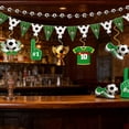 thumbnail image 3 of Soccer Festivity Gear Party Decor Set - Football Themed Banner & Tableware Kit for Global Soccer Tournament, Disposable Paper Decor Essentials, 3 of 8