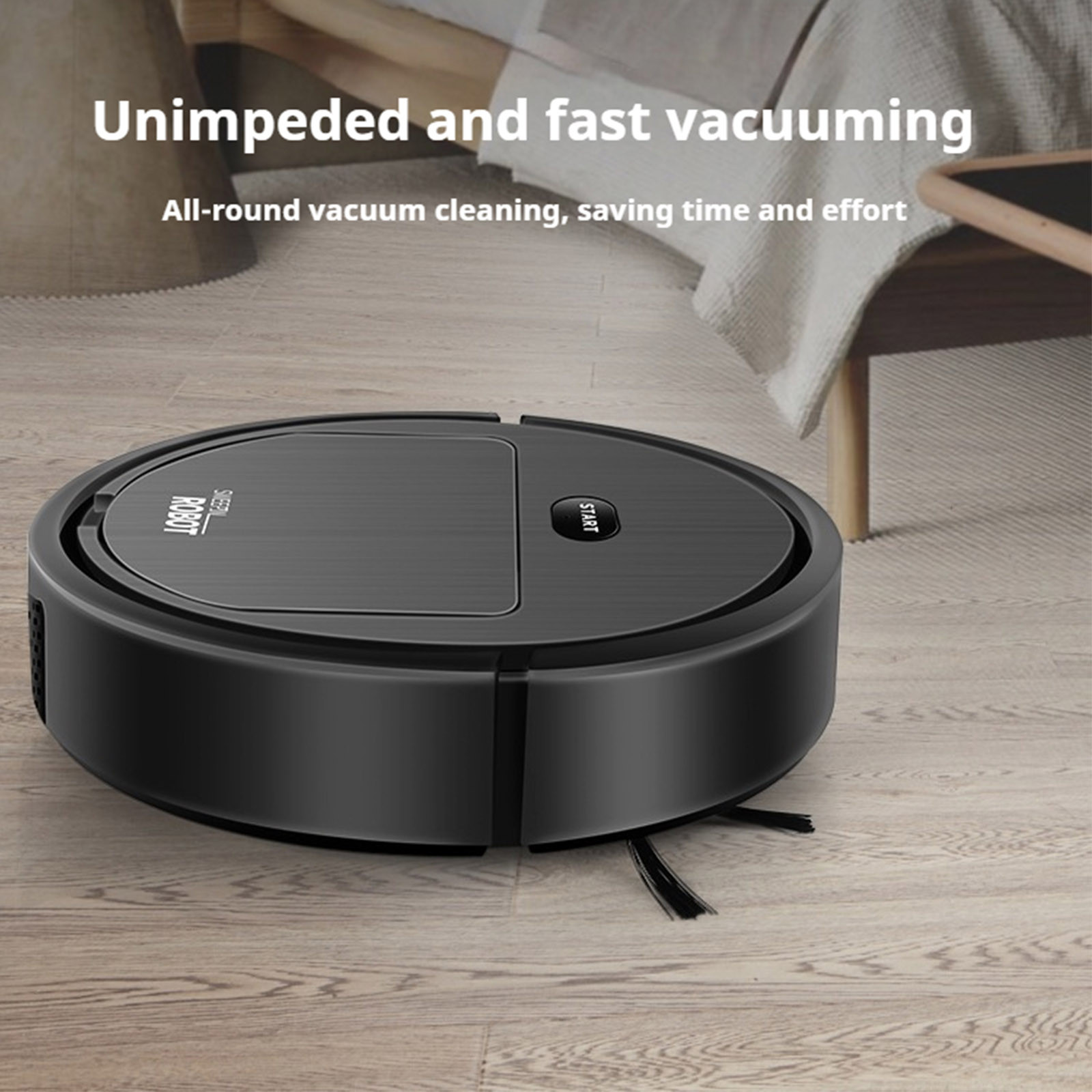 Robot Vacuum Cleaner 2 in 1 Mopping Robot Vacuum Cleaner with 2000pa Suction Power for Carpets, Hard Floors and Home, Ships Randomly 1-5 Products