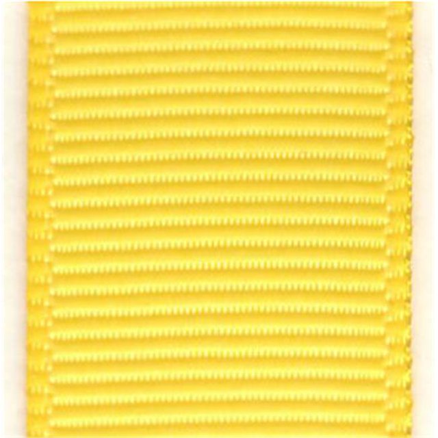 Papilion R07420209065020YD .38 in. Grosgrain Ribbon 20 Yards - Maize