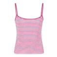 thumbnail image 5 of Women's Tank Tops Shirts,Round Neck Sleeveless Tops,Solid Color Slim Fit Cropped Casual Summer Tank Tops Hot Pink XL, 5 of 5