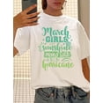 thumbnail image 1 of Camisetas De Manga Corta Para Mujer, Camisetas De Verano Para Oficina, Camping, ComprasDirectional Vintage Casual Printed T-Shirt for WomenFather's Day, Mother's Day, New Year, Spring Festival, Vale, 1 of 6