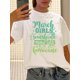 thumbnail image 1 of Directional Vintage Casual Printed T-Shirt for Women, 1 of 6