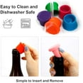 thumbnail image 5 of 12PCS Silicone Wine Storage Stoppers – Reusable Saver Corks for Sparkling Wine/Beer/Champagne, Fresh-Keeping Tools, 5 of 7