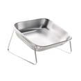 thumbnail image 1 of Comedero para Mascotas Elevado de Acero Inoxidable Soporte Firme Y Ergonómico Base Antideslizante Resistente Al Desgaste Cuenco Extraíble Y Fácil de L, 1 of 9