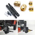 thumbnail image 1 of Juego de cubos de rueda y ejes troncales para TRX-4 Defender RCBENECO, 1 of 6