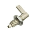 thumbnail image 1 of 1x Indexing Plungers L Type Stainless Plungers Lever Type Type With Lock Locking Bolts Fine Thread Silver M10-6, 1 of 3