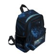 thumbnail image 2 of FORMRS School Backpack with Front Zippered Pocket 12" Student Travel Daypack, Window Earth, 2 of 6