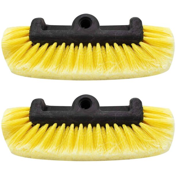Lavado de autos Cepillo para detalles para lavar vehículos, vehículos recreativos o vehículos todoterreno, cerdas supersuaves para una limpieza resistente a los arañazos, accesorio de mango universal