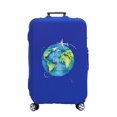 thumbnail image 1 of Luggage Cover Suitcase Protector Enjoy Return Letter Thicker Elastic Dust Covered for 18-32 Inch Trolley Case Travel Accessories blue L, 1 of 6