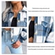 thumbnail image 5 of Abrigo De Chaqueta De Manga Larga,Chaqueta Corta Abrigo Puff Chaqueta A Cuadros De Mujer Abrigo Chaqueta Corta De Mujer Estándares Líderes En La Industria, 5 of 6