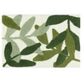 thumbnail image 1 of Alfombra de baño REGALWOVEN antideslizante de felpa para el suelo del baño, bañera y ducha Hoja-1 20" x 32", 1 of 6
