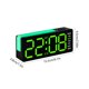thumbnail image 3 of Reloj despertador digital con fecha y temperatura | Reloj LED con día y calendario | Reloj de escritorio multifunción para dormitorio, 3 of 6