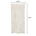 thumbnail image 3 of fliptrade Boho Macrame Curtain Panel Hanging Backdrop Windows/Doorway/Wedding - 71" L  x 35.5", 3 of 5